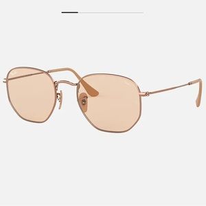 Hexagonal Washed Evolve RayBan Sunglasses